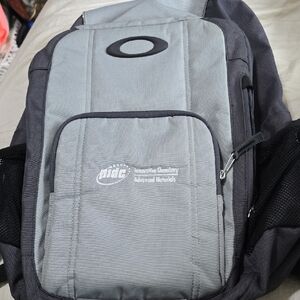 Oakley Light Gray and Dark Gray Men's Backpack